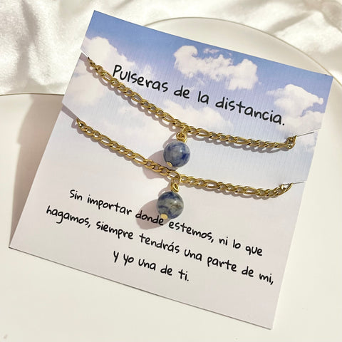 Pulseras distancia.