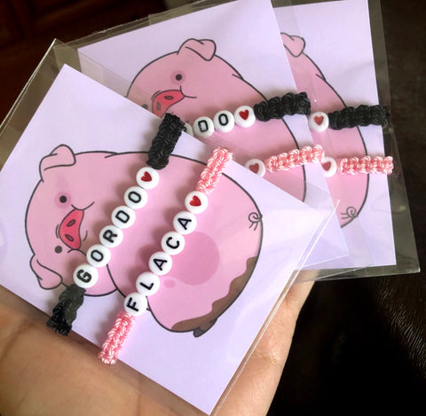 Pulseras pig.